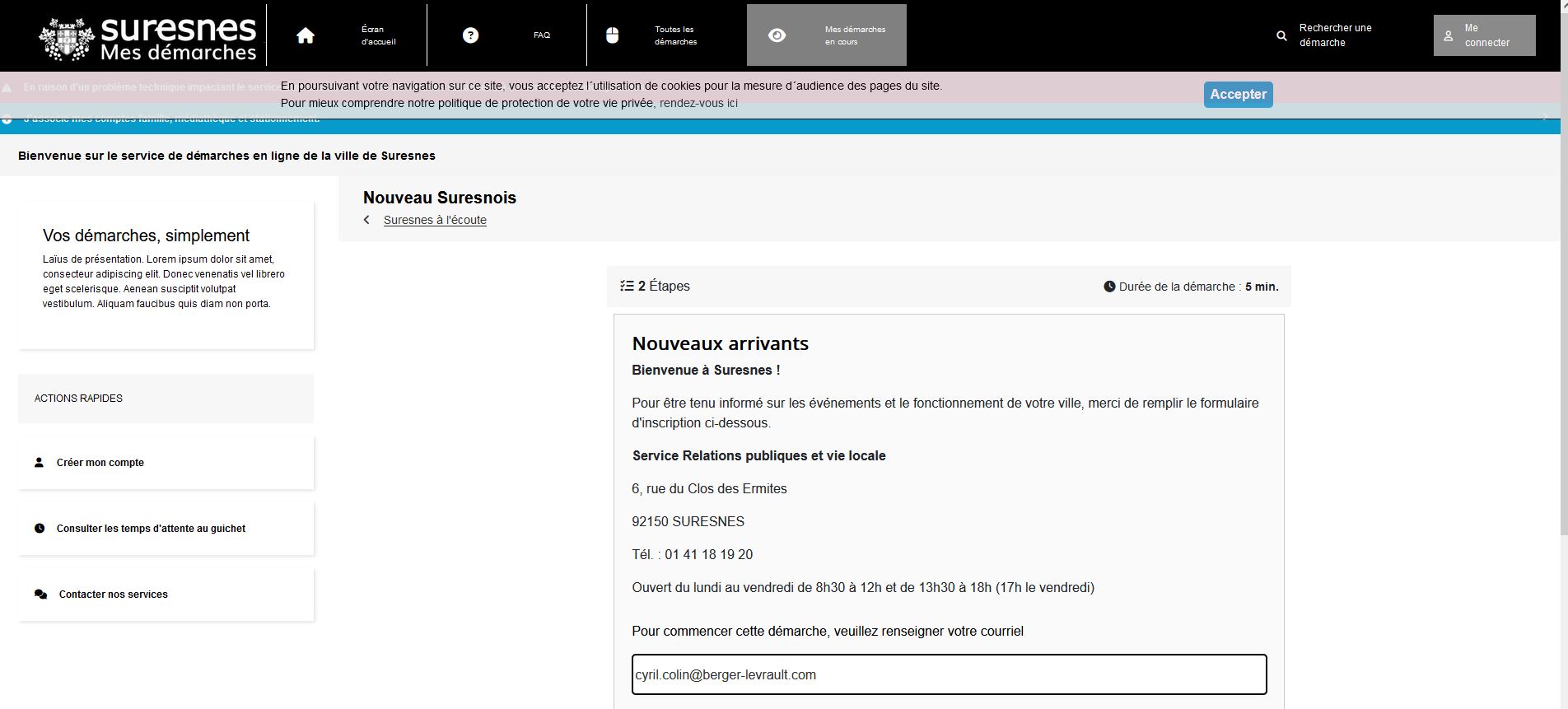 Iframe démarche Suresnes Desktop