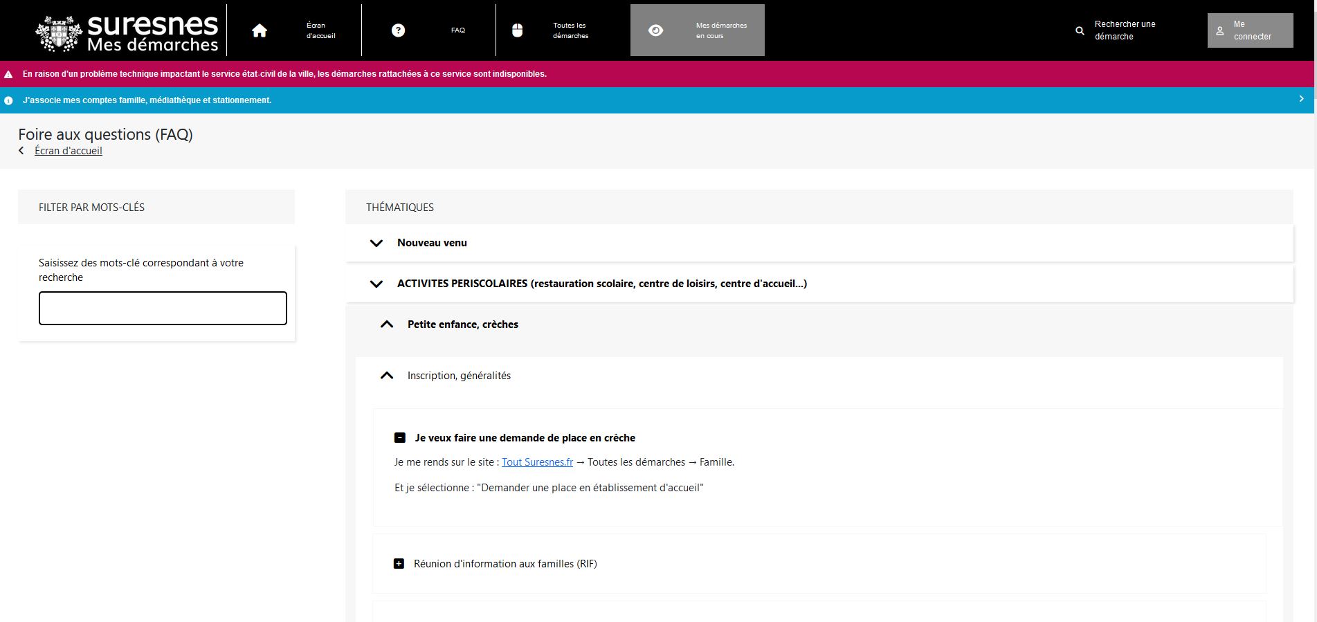 FAQ Desktop Suresnes
